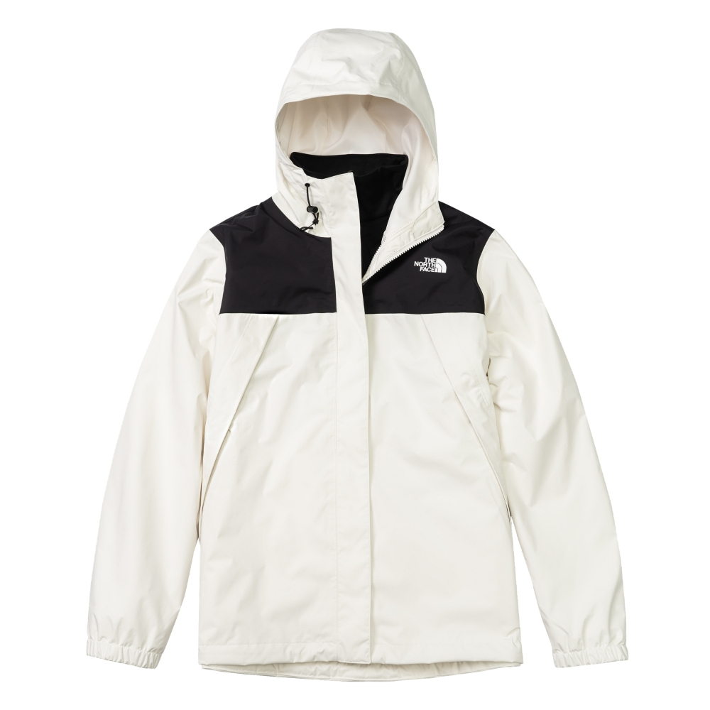 The North Face ANTORA TRICLIMATE 女 兩件式防水透氣刷毛外套NF0A7QW6ROU 白黑