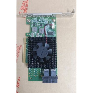 PCIE 拆分卡 轉接 U2 NVME硬碟 LPX8724晶片 SFF 8643介面
