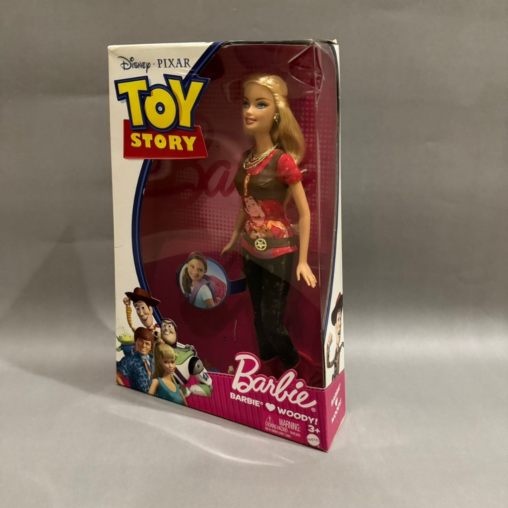 絕版收藏 Mattel Disney Pixar Toy Story3 Barbie Woody玩具總動員芭比娃娃 胡迪