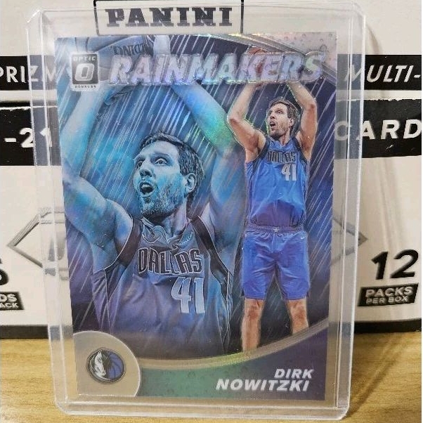 球員卡Panini Optic Dirk Nowitzki 閃亮 籃球卡 nba