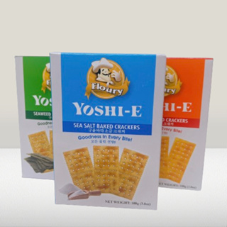 世界GO YOSHI-E 脆餅 健康香脆可口餅乾 原味海鹽 海苔餅乾 起司脆餅 馬來西亞限定 餅乾 酥脆 蘇打餅
