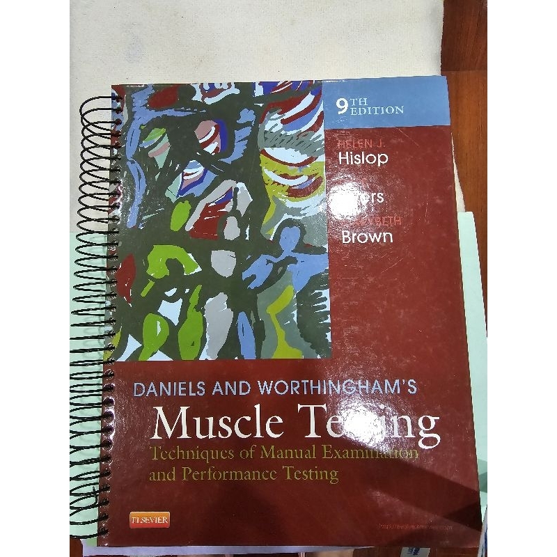 [物理治療國考] Daniels and Worthingham's Muscle Testing 9th 肌肉MMT