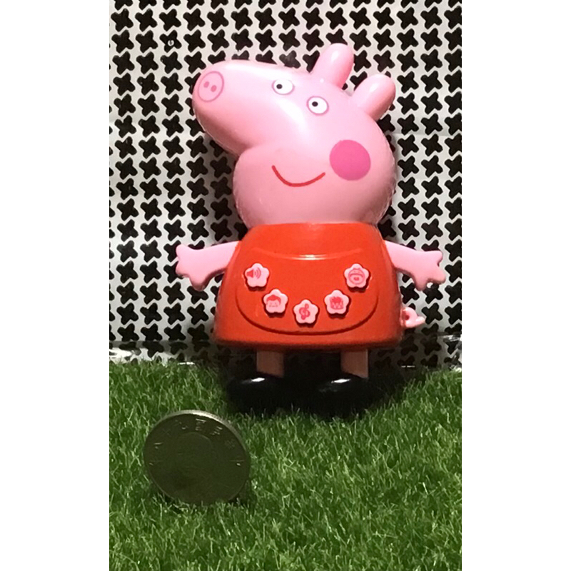 1009 佩佩豬電子玩具一個 功能正常