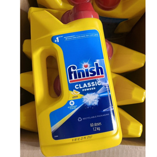 Finish 洗碗機專用 超濃縮洗碗粉 1.2kg 瓶裝 檸檬味 1.2公斤