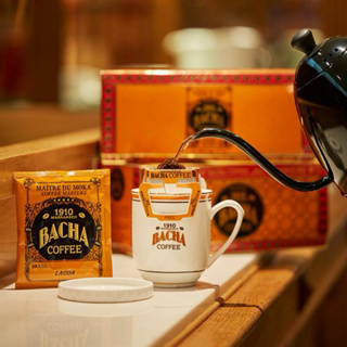 新加坡 Bacha Coffee Assorted 多口味濾掛咖啡禮盒 25入/盒,現貨在台灣