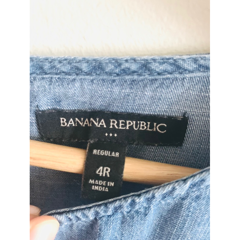 BANANA REPUBLIC  柔軟 牛仔 洋裝 4（約M)