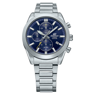 CASIO 卡西歐 EDIFICE 簡約大方 經典三針三眼計時腕錶 EFB-710D-2A 41mm