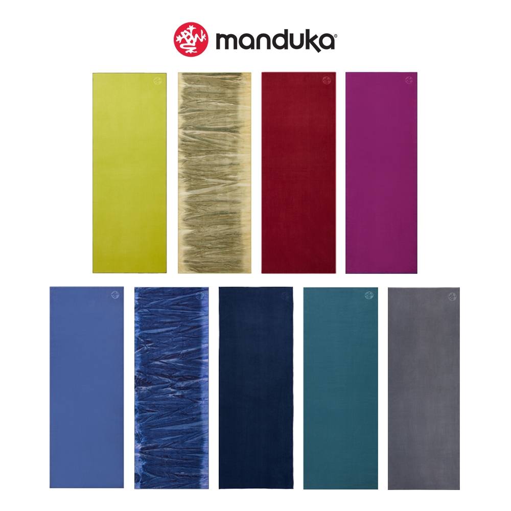 【Manduka】eQua Towel 瑜珈鋪巾 - 多色可選(濕止滑瑜珈舖巾)