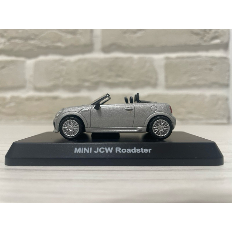 1:64樹脂模型車 7-11車模 Mini JCW Roadster有底座