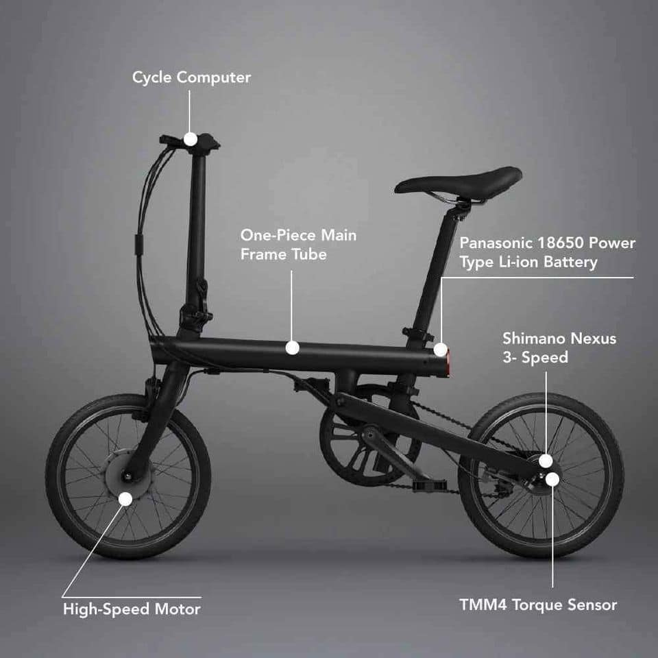 現貨 出貨快 騎記QiCYCLE EF1 電動輔助自行車 台製歐規版 續航45公里 16吋內變三速 消光黑