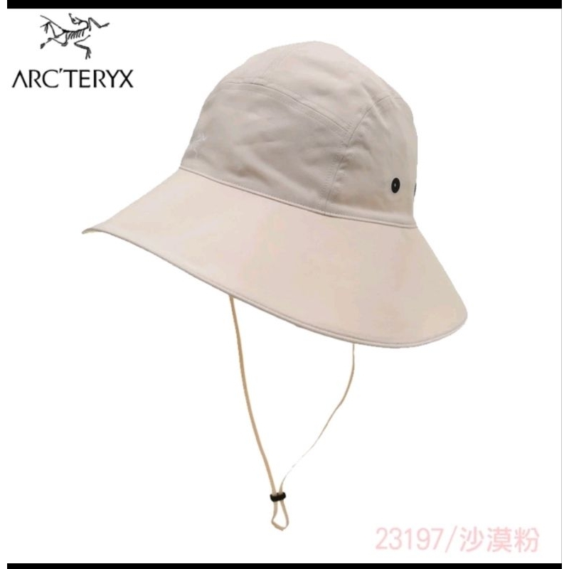 【Arcteryx 始祖鳥】Sinsola 抗UV防水 遮陽帽/登山帽 /漁夫帽/沙漠粉