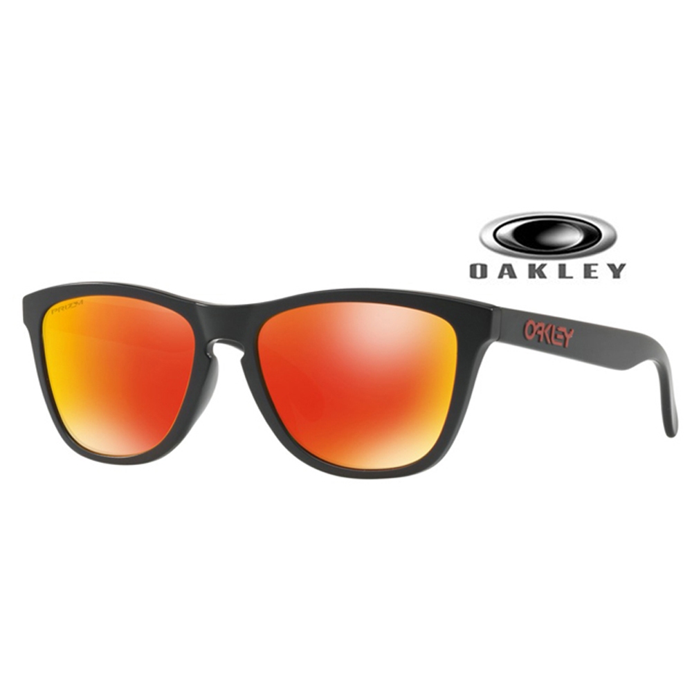 【原廠公司貨】Oakley FROGSKINS 亞洲版 舒適太陽眼鏡 PRIZM鏡片 OO9245 63 水銀鍍膜鏡片