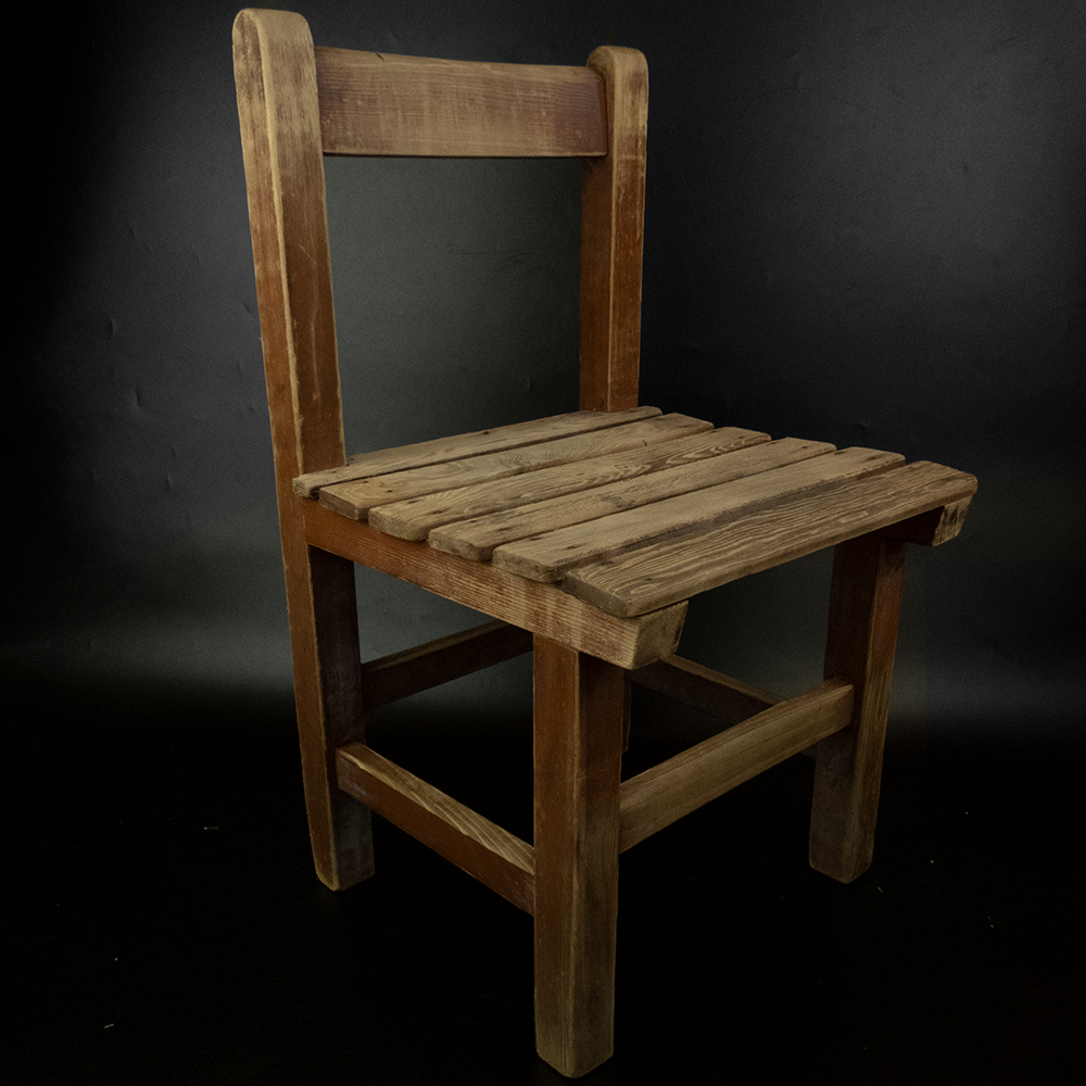 國小學生原木椅子 課桌椅