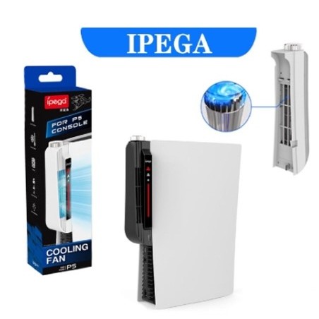 IPEGA PS5 渦輪 散熱 風扇 RGB指示燈 排熱 開機自動開啟 PG-P5031 PS5主機專用【東湖夜貓電玩】