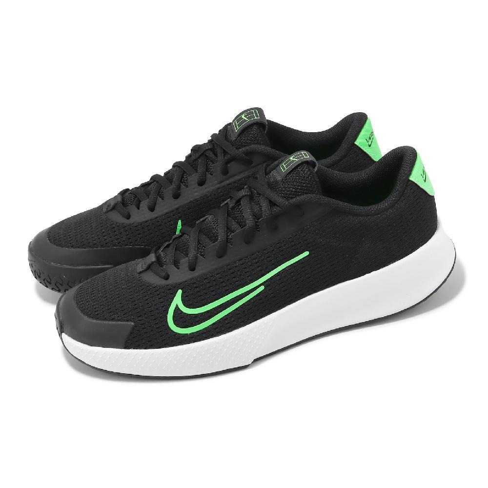 Nike 耐吉 網球鞋 Vapor Lite 2 HC 男鞋 緩震 抓地 硬地網球鞋 運動鞋  黑綠 DV2018004