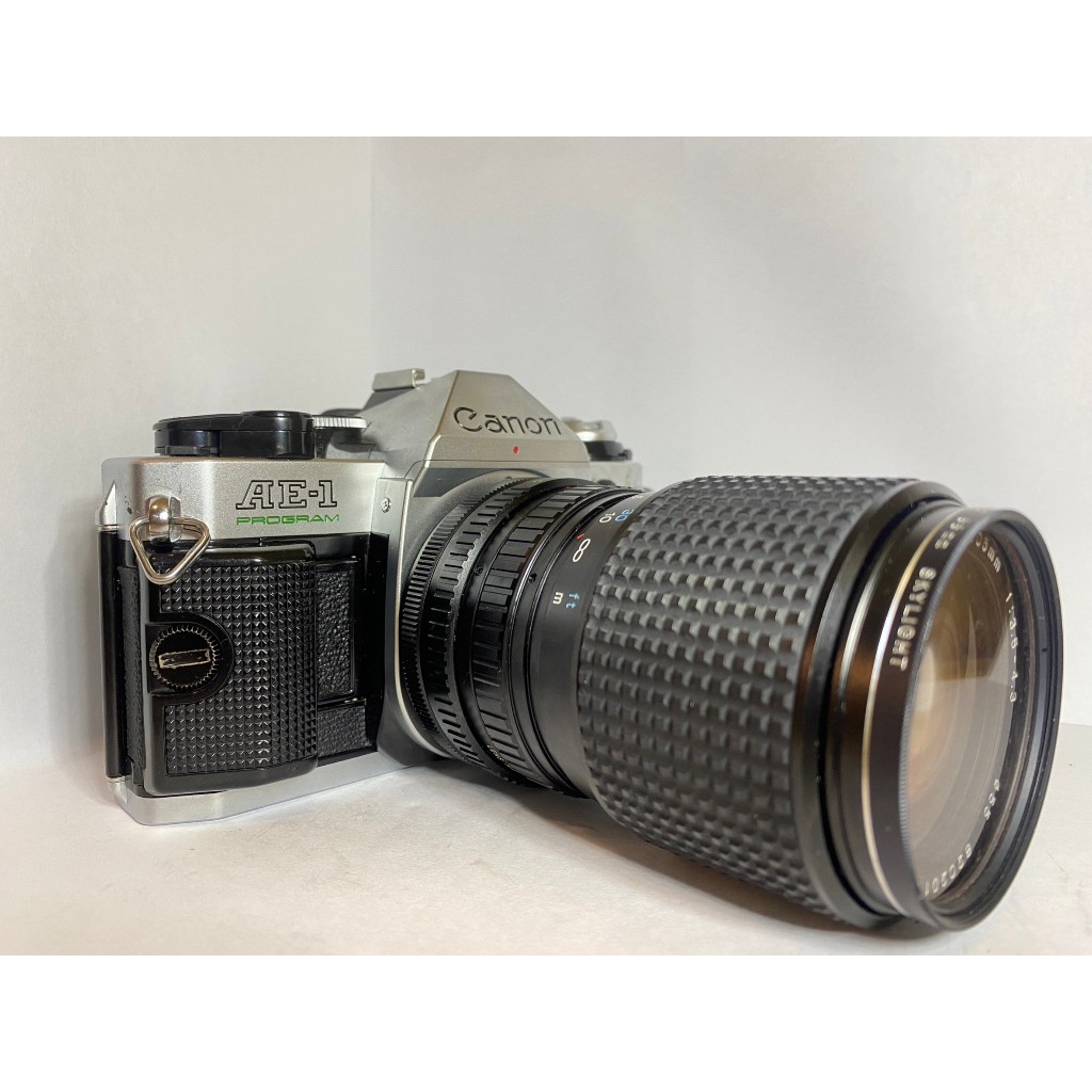 Canon AE-1 Program銀黑配色+RMC TOKINA 35-105mm 1:3.5-4.3鏡頭