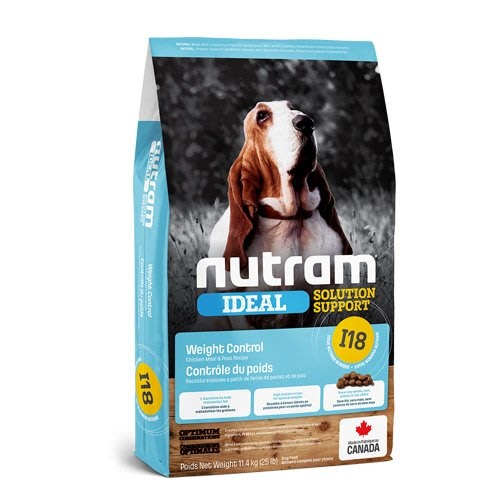 Nutram紐頓 體控犬 I18 雞肉+豌豆(體重控制)配方 專業理想系列 犬糧『Q寶批發』