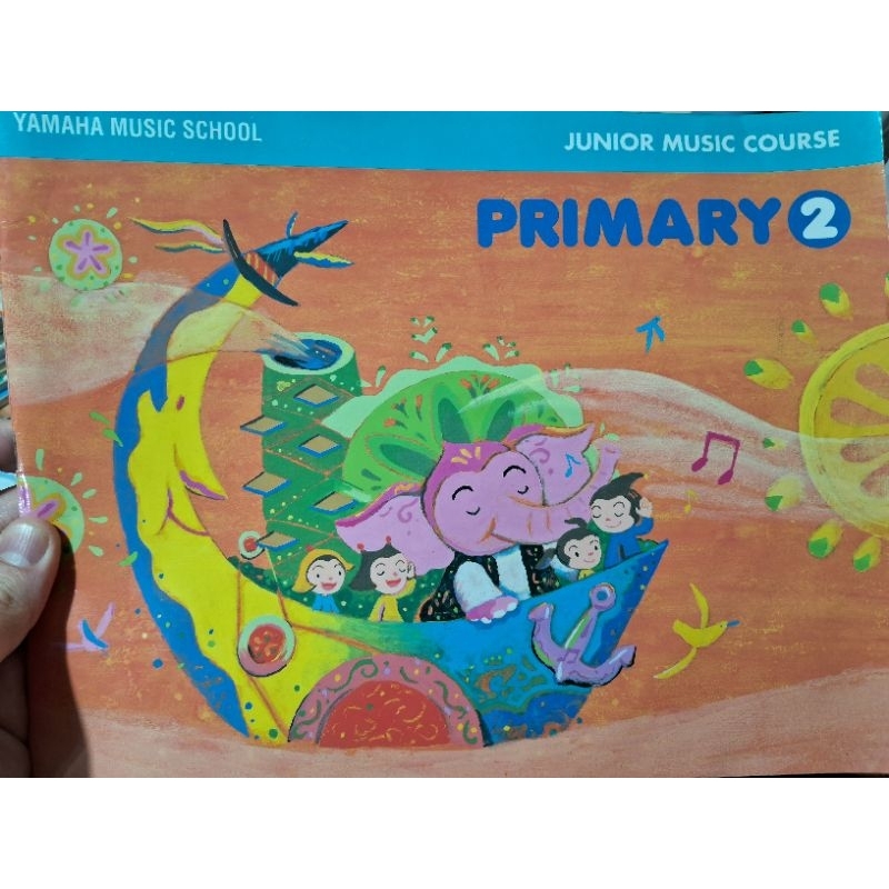 山葉yamaha 音樂教室primary1,2,3,4團體班課本及primary4 dvd