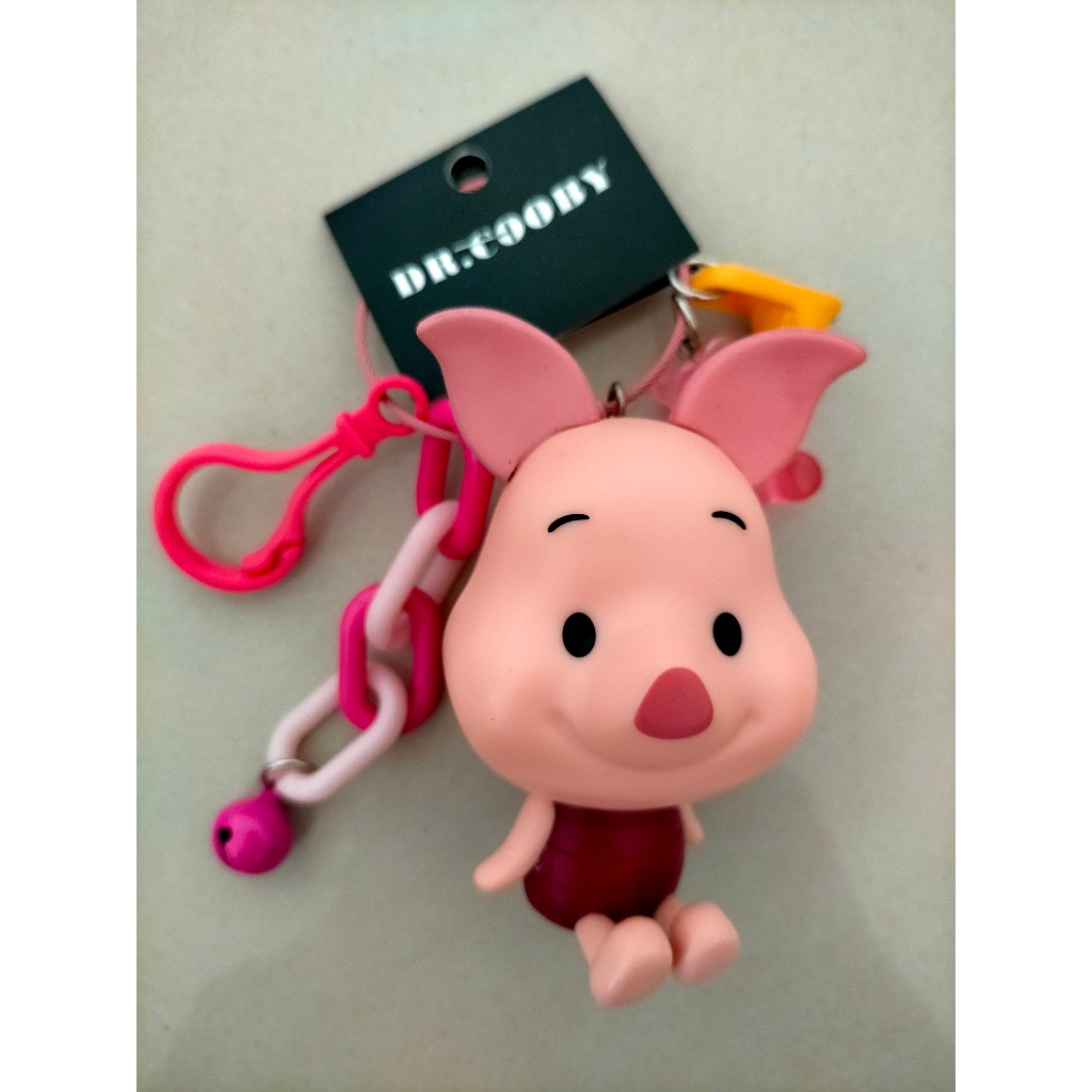 自售 全新 Dr. Cooby 鑰匙圈 豬豬 粉色 粉紅