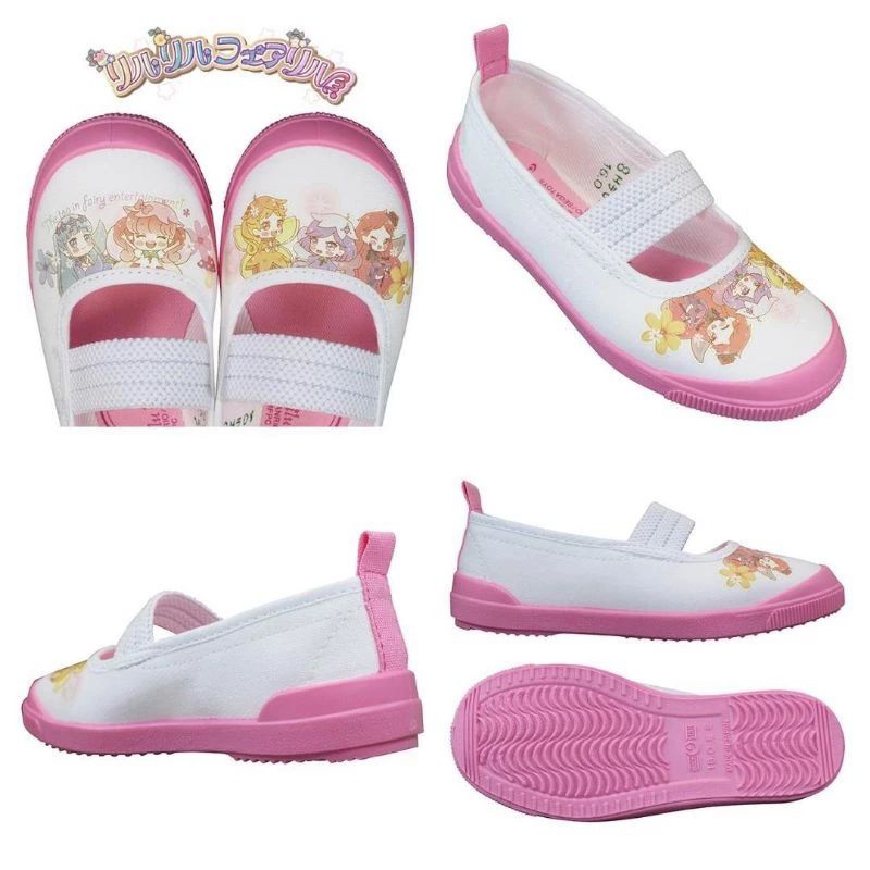 二手/ 日本製 月星 moonstar Lil Lil Fairilu 童鞋 室內鞋  兒童 女鞋 16公分