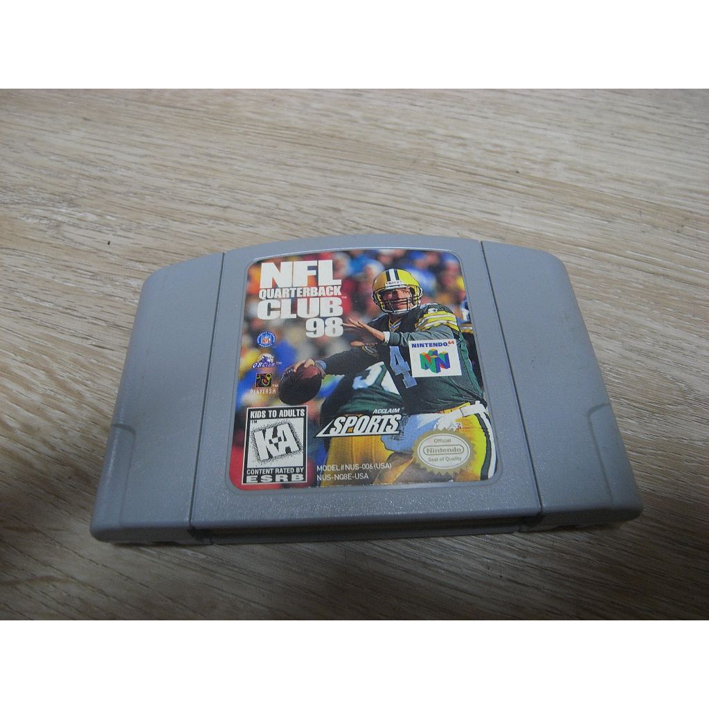 二手 任天堂 N64 美式足球 卡帶 遊戲 美規版 Nintendo 橄欖球 NFL 98