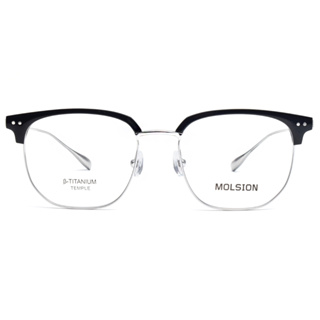 MOLSION 光學眼鏡 MJ6160 B15 斯文眉框 - 金橘眼鏡