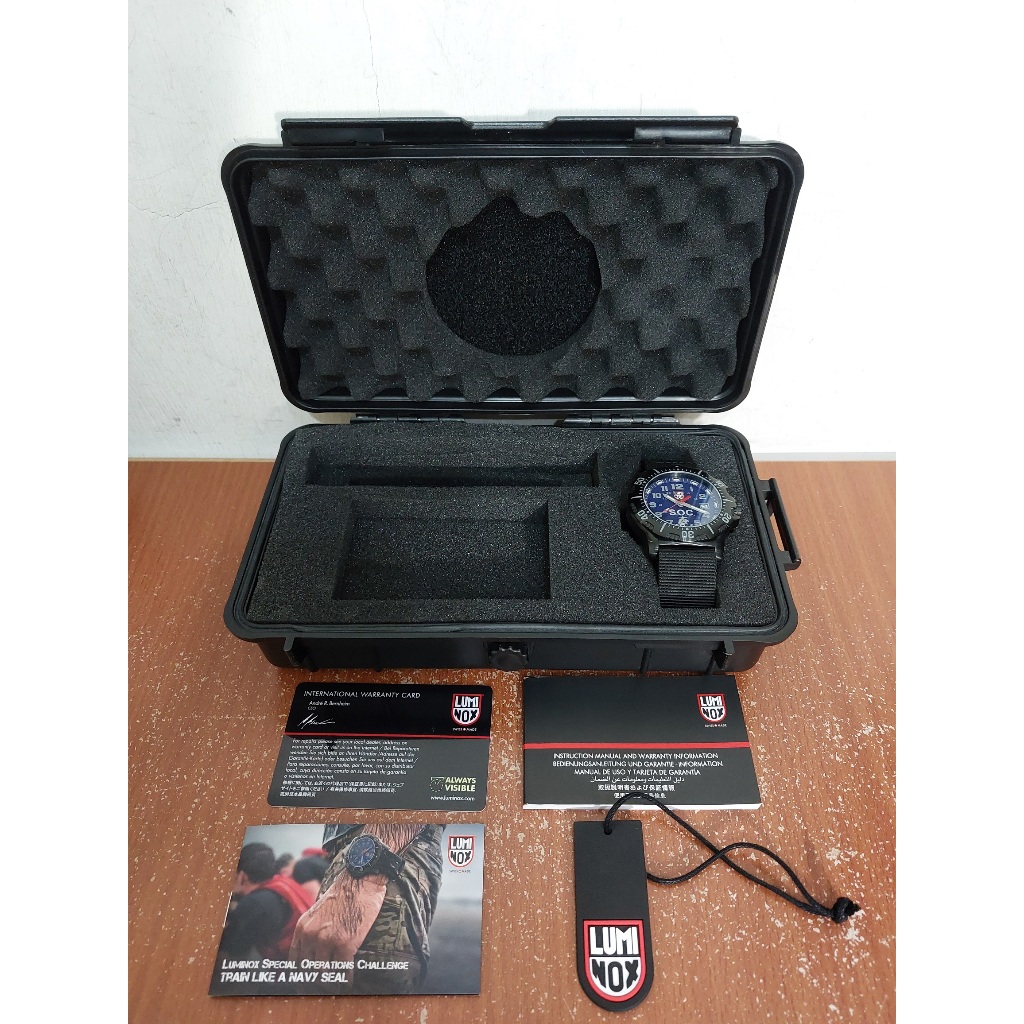 瑞士製 雷明時 Luminox S.O.C 美軍特種部隊御用 極地 軍錶 潛水錶 腕錶 手錶