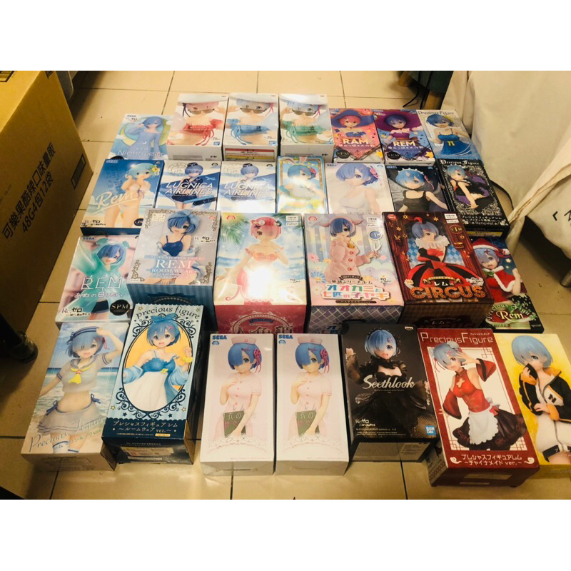 ｛正版｝蕾姆 公仔 從零開始的異世界生活 模型 SPM 雷姆 EXQ 日版 代理版 re:0 拉姆 蕾姆收藏