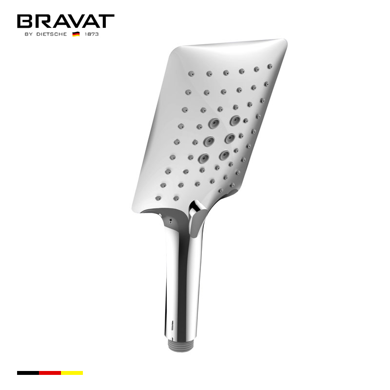 Bravat三段噴射手持花灑 空氣注入蓮蓬頭 P70143CP