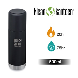 福利品【美國Klean Kanteen】TKPro不鏽鋼保溫瓶-500ml消光黑