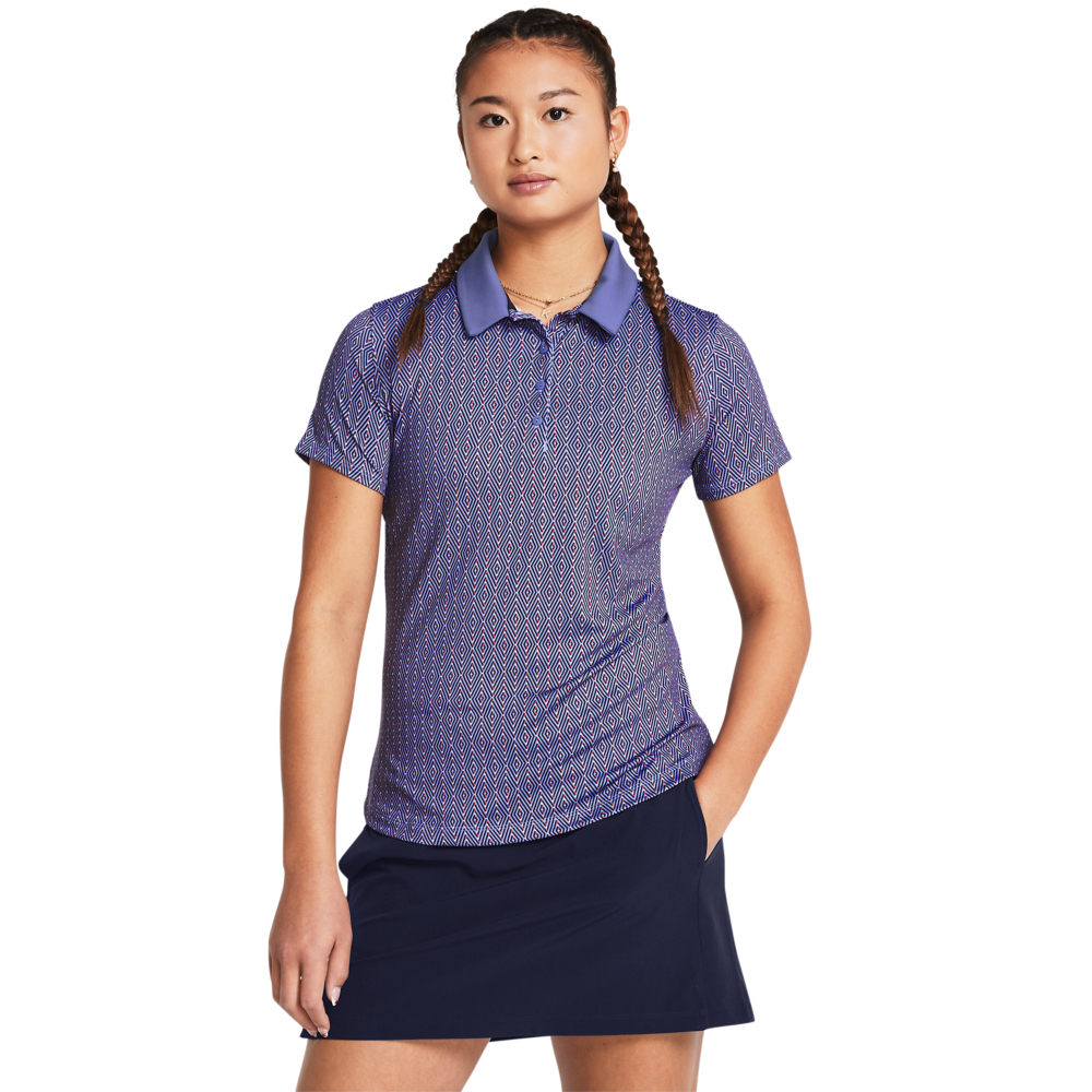 【UNDER ARMOUR】女 Playoff Ace 短POLO_1385408-539