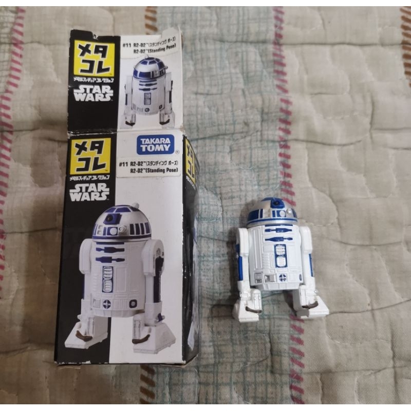 Takara Tomy 合金人偶系列 星際大戰 Star Wars R2-D2 絕版品，含盒，無把玩