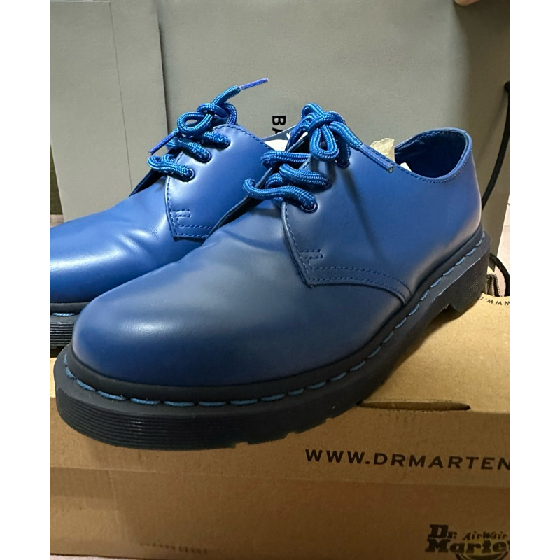 Dr Martens  馬汀大夫 1461平底藍色3孔牛津鞋EU39（便宜出售中）UK6（二手）
