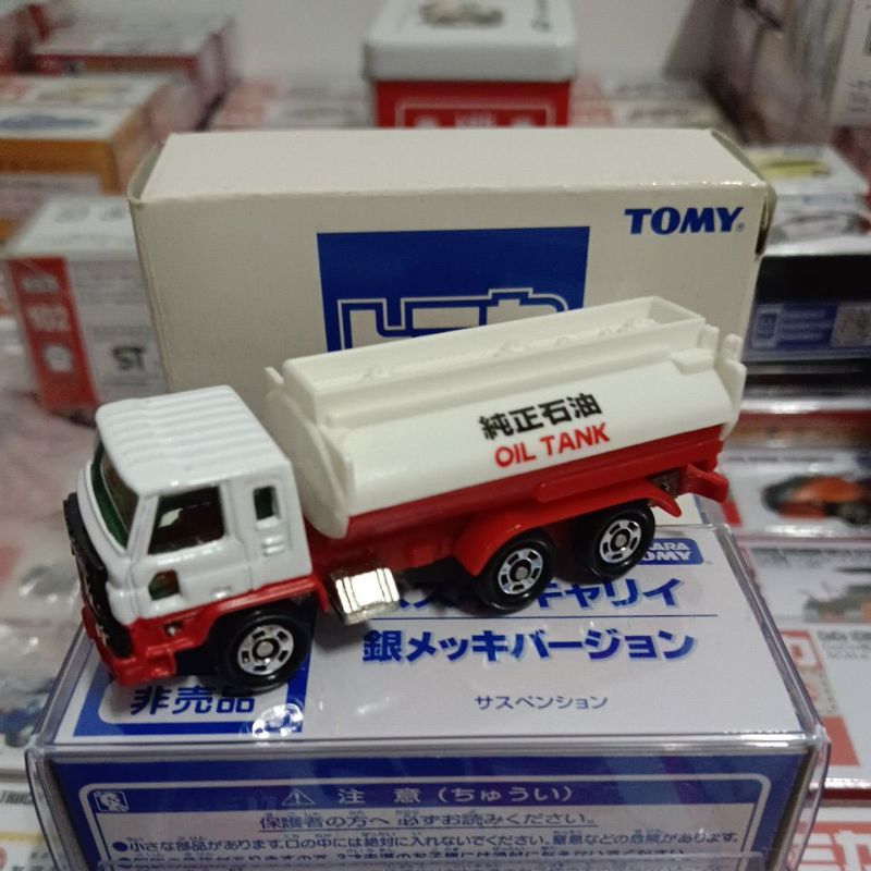 TOMICA  絕版舊藍標 日野 DIESEL 純正石油 油罐車