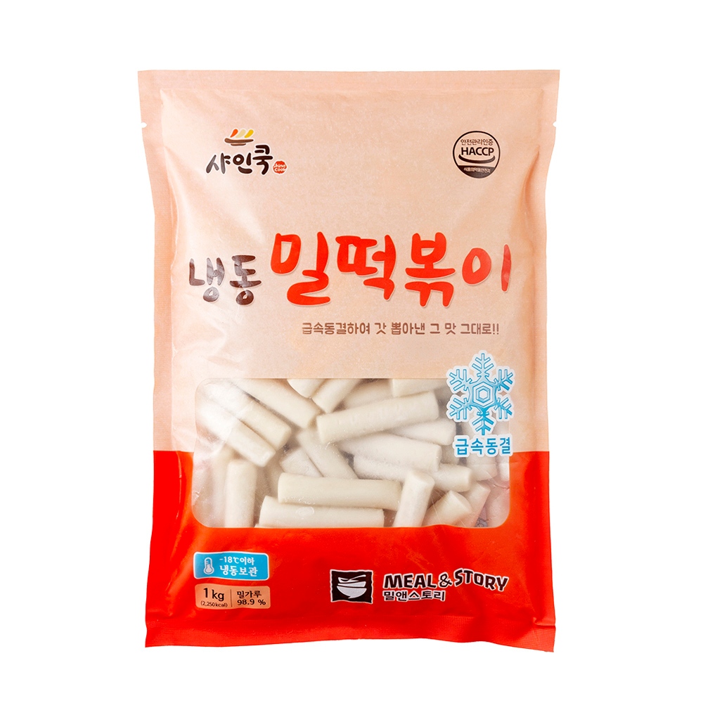 ❄️冷凍品❄️【富興米店】韓國麵粉年糕條（1kg）