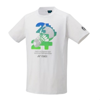 Yonex 2024 T恤 全英公開賽 YOB24001EX-011 白 [運動上衣] 【偉勁國際體育】
