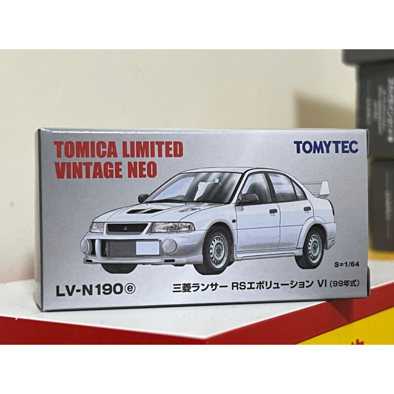 Tomytec Mitsubishi Lancer Evolution VI Evo Tomica tlv 三菱 sti