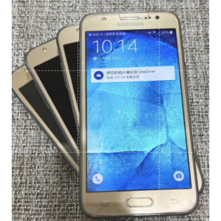 【手機寶藏點】 二手 三星 SAMSUNG Galaxy J5 金色 8G 8成新 功能正常 備用機 睿A