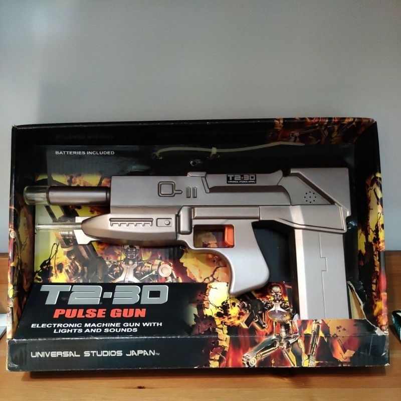 絕版 日本環球影城 魔鬼終結者 T2-3D Pulse Gun 玩具槍 聲光玩具槍