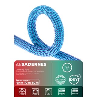 西班牙 FIXE 9.8 SADERNES 薩德內斯 動力繩 藍色 60米