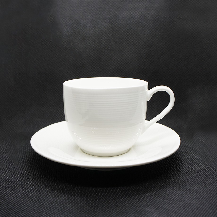 【韓國ERATO】 漢斯條紋 紅茶杯盤組 200ml 骨瓷 紅茶杯 紅茶盤 花茶杯 咖啡杯