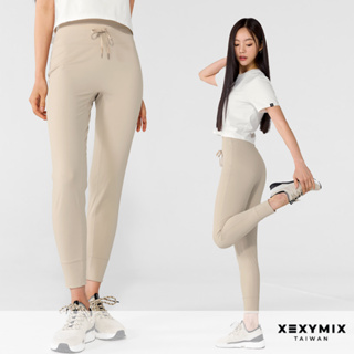 XEXYMIX 寬腰綁帶設計慢跑緊身褲 XWFLG04H3 慢跑褲 緊身褲 瑜珈 健身 慢跑 LG04H3