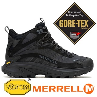 【MERRELL 美國】MOAB SPEED 2男GT 中筒健行鞋『黑』037501W 寬楦.多功能鞋.休閒鞋.登山鞋.