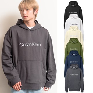 郵寄兵．現貨 Calvin Klein CK 男版 刺繡文字LOGO 帽T 長袖 連帽 朴敘俊 現貨 美國代購