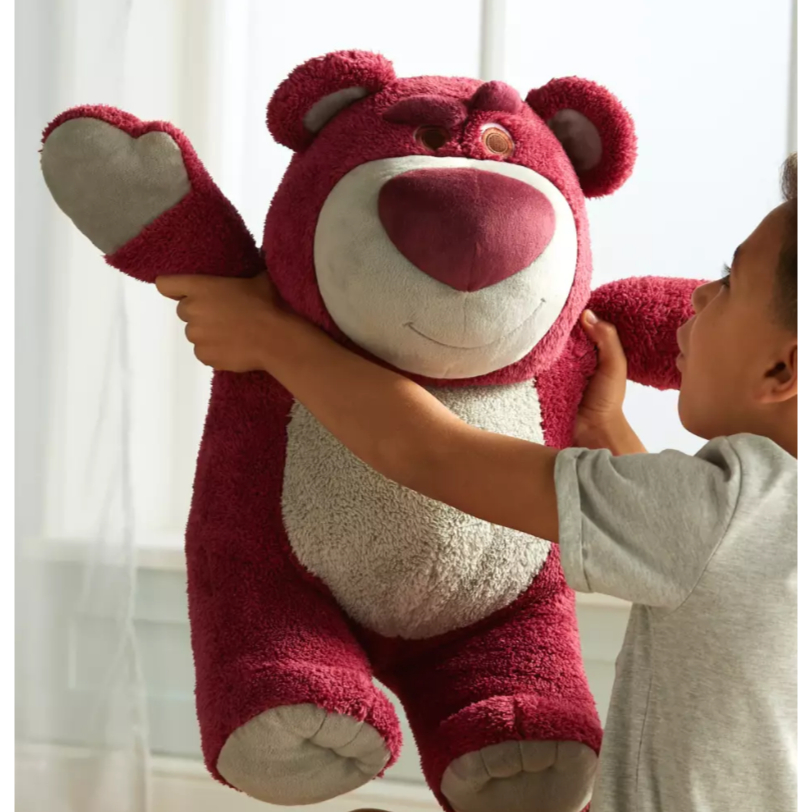 現貨👍正版空運👍美國迪士尼 玩具總動員 toystory Lotso 熊抱哥 抱哥 草莓熊 娃娃 玩偶 抱枕