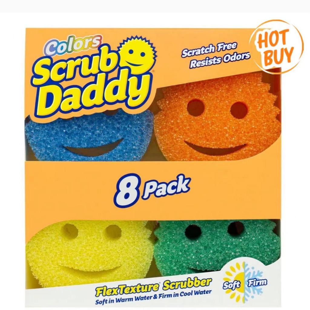 【現貨～免運】Scrub Daddy 微笑海綿菜瓜布 Costco好市多分購 拆售不挑色
