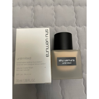 植村秀shu uemura 無極限限時輕粉底 584SPF18 PA+++ 35ML