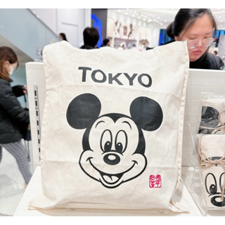 ⭕️現貨⭕️ 日本 東京限定 Disney 迪士尼商店 米奇 托特包 肩背包 包包