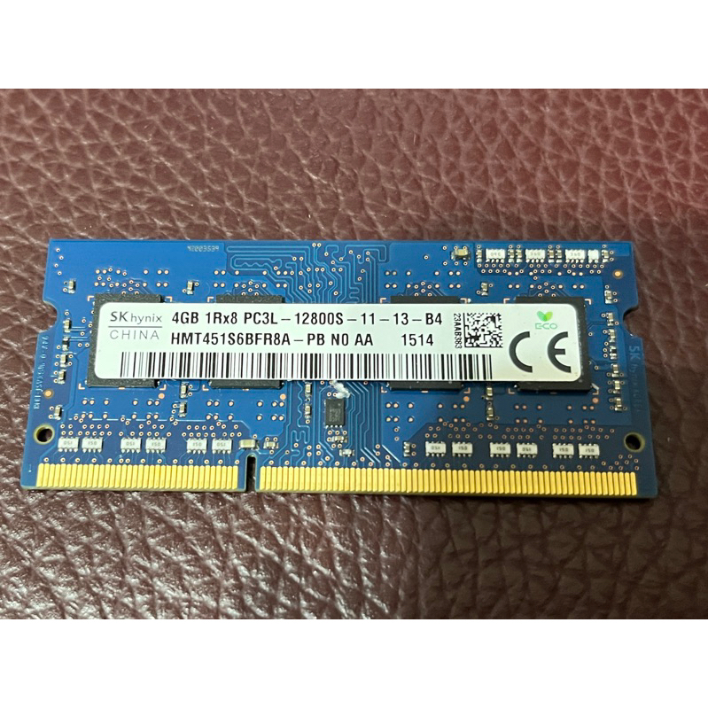 筆電記憶體 DDR3 4GB
