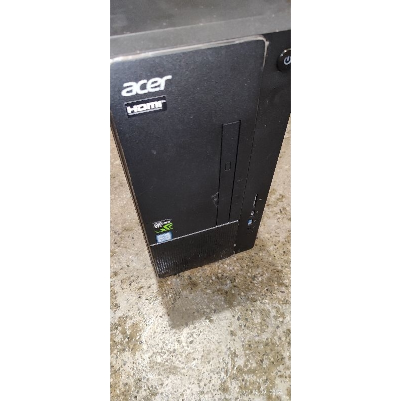 acer tc 886 i5-9400f gtx1650 4g 16g 256ssd 1t 電競主機 自取